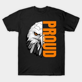 Majestic Proud Eagle - Unique Wildlife Inspired Print T-Shirt